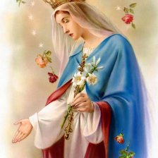 Схема вышивки «Дева»