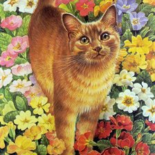 Схема вышивки «Серия "Кошки"»