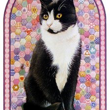 Схема вышивки «Серия "Кошки"»