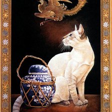 Схема вышивки «Серия "Кошки"»