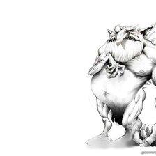 Схема вышивки «монстр»