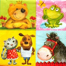 Схема вышивки «Детская подушка»