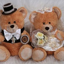 Схема вышивки «Медведи»