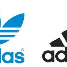 Схема вышивки «adidas»