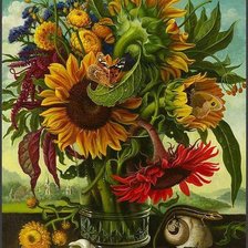 Схема вышивки «Букет»