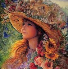 Схема вышивки «девочка»