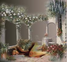 Схема вышивки «полуденный сон»