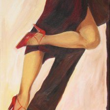 Схема вышивки «Танец»