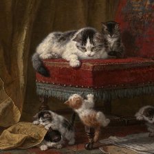 Схема вышивки «животные»