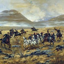 Схема вышивки «война»