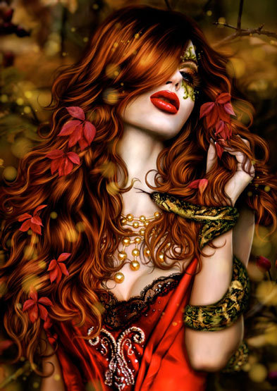 Загадка женской красоты - портрет, девушка, картина, красота женщины - оригинал