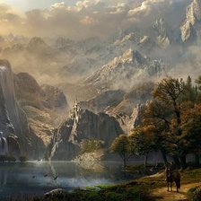 Схема вышивки «Природа»