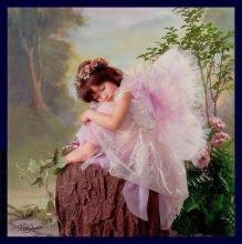 Схема вышивки «девочка»