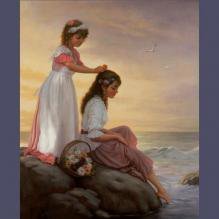 Схема вышивки «подружки»