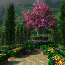 Схема вышивки «дерево»