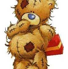 Схема вышивки «мишка»