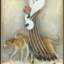 Схема вышивки «Ретро-гламур»