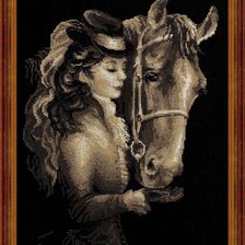 Схема вышивки «Амазонка»