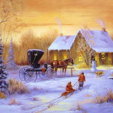 Зимние забавы