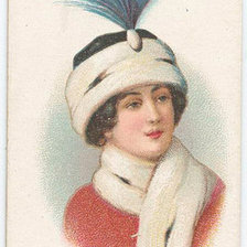 Схема вышивки «Шляпки»