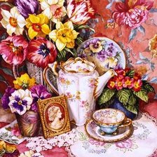 Схема вышивки «Прелестный натюрморт»