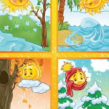 Схема вышивки «Времена года»