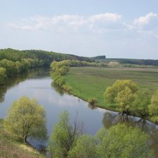 Схема вышивки «река Красивая Меча»