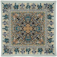 Схема вышивки «подушка "сокровища Исиды"»