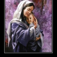 Схема вышивки «богородица»