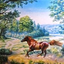 Схема вышивки «На воле»