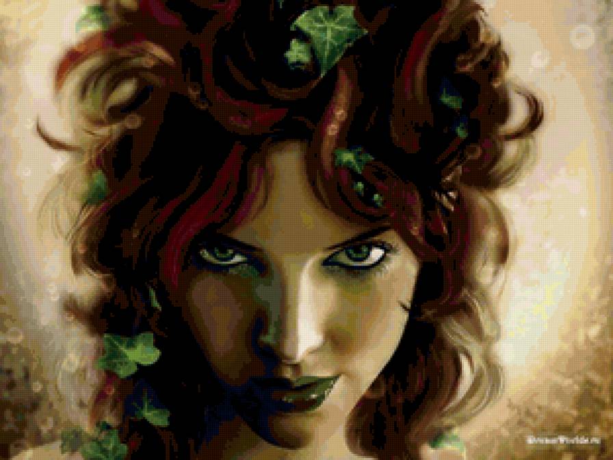 гипноз - дева, нимфа, плющ - предпросмотр