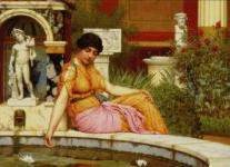 Схема вышивки «у фонтана»