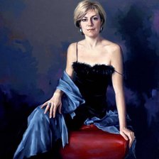 Схема вышивки «Портрет»