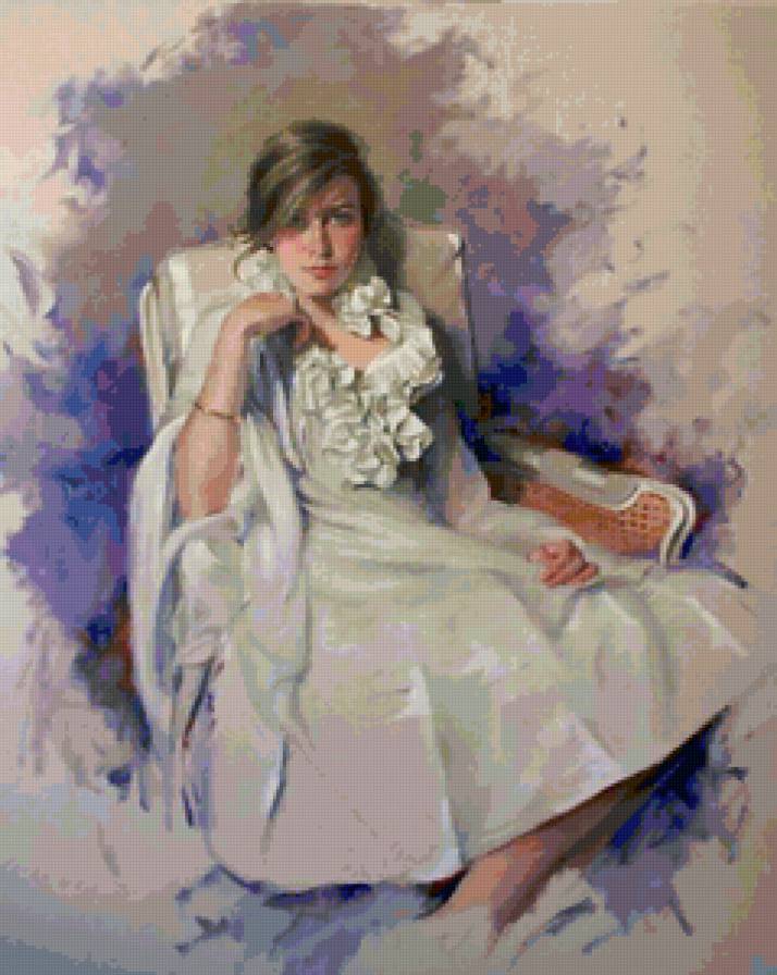 Выпускной бал - девушка - предпросмотр