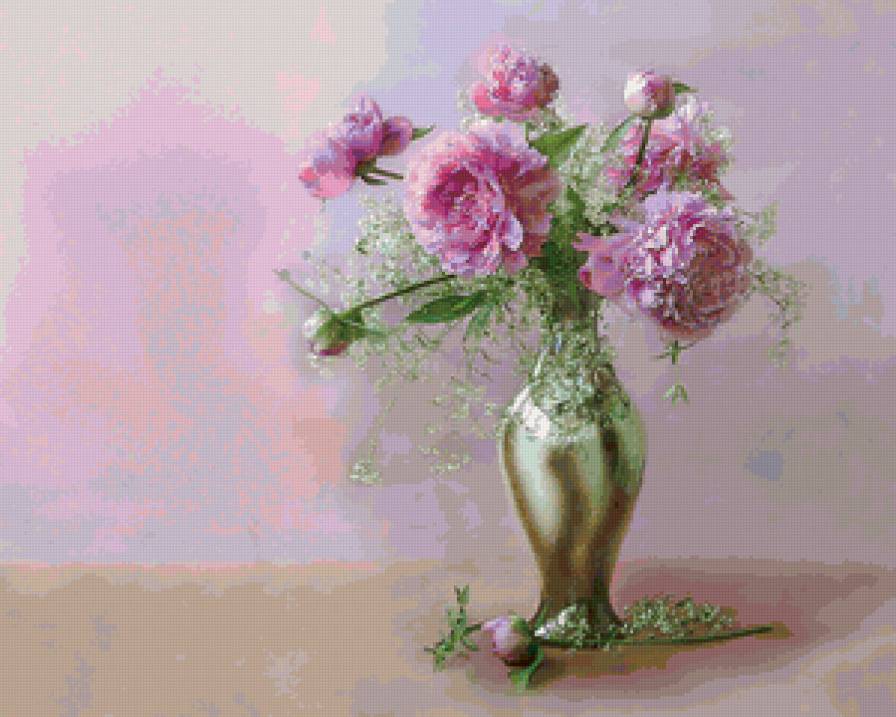 Букет - цветы, пионы, букет - предпросмотр