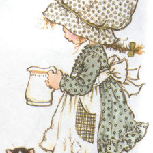 Sarah Kay Girl with a cat