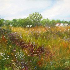 Схема вышивки «околица»