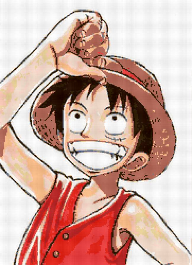 Луффи - луффи, one piece, ван пис - предпросмотр