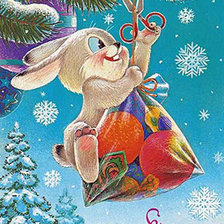 Схема вышивки «с новым годом»