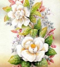 Схема вышивки «букет»