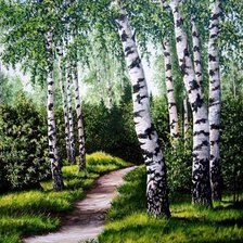 Схема вышивки «Серия "Пейзажи"»