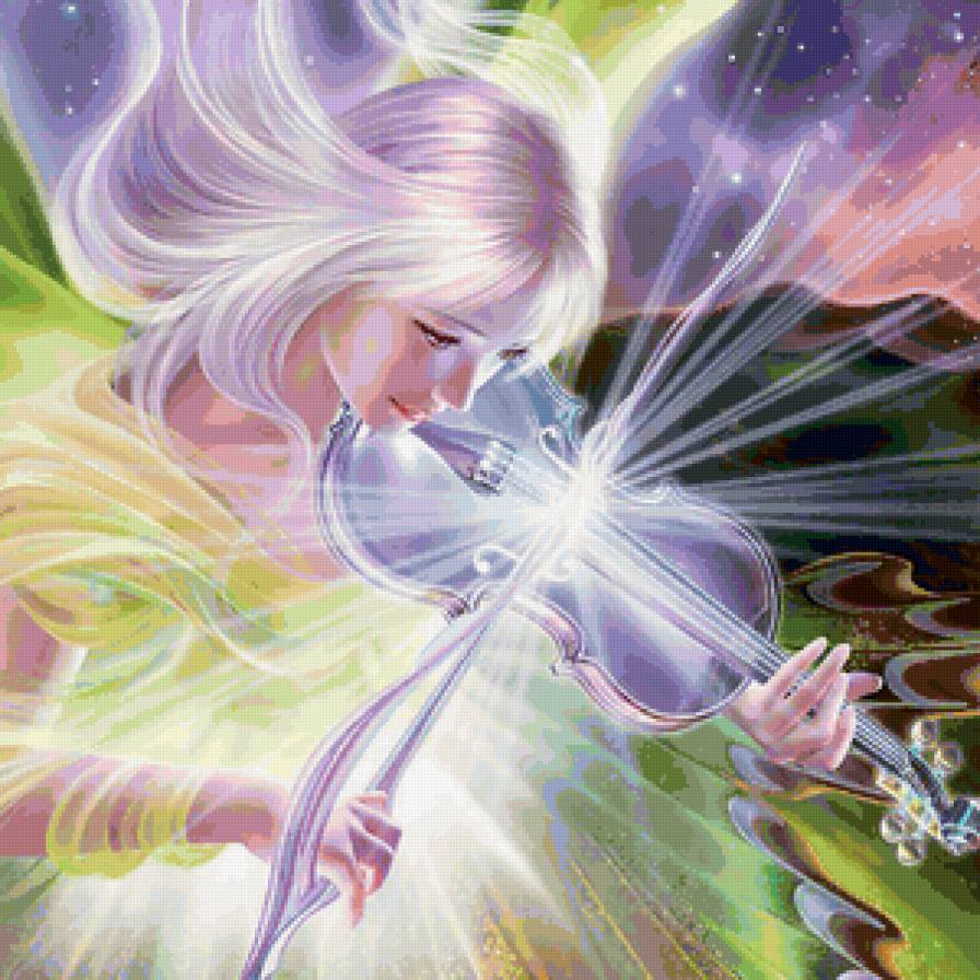 Музыка света - фея, фентази, девушка - предпросмотр