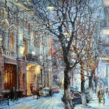 Схема вышивки «Серия "Городской пейзаж"»