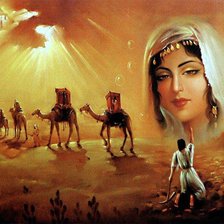 Схема вышивки «королева пустыни»