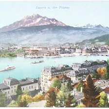 Схема вышивки «Город»