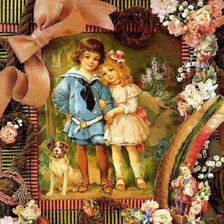 Схема вышивки «Ретро»