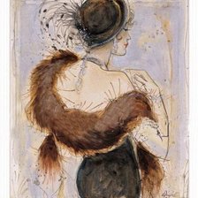 Схема вышивки «Ретро-гламур»