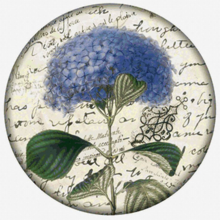 3 - круг, подушка, цветы - предпросмотр