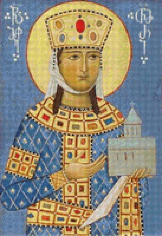 Икона Св. Тамары - иконы - предпросмотр