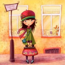 Схема вышивки «детский рисунок»